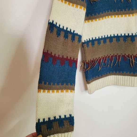 Vintage Expressly For Joyce Acrylic Striped Sweate - Picture 5 of 7